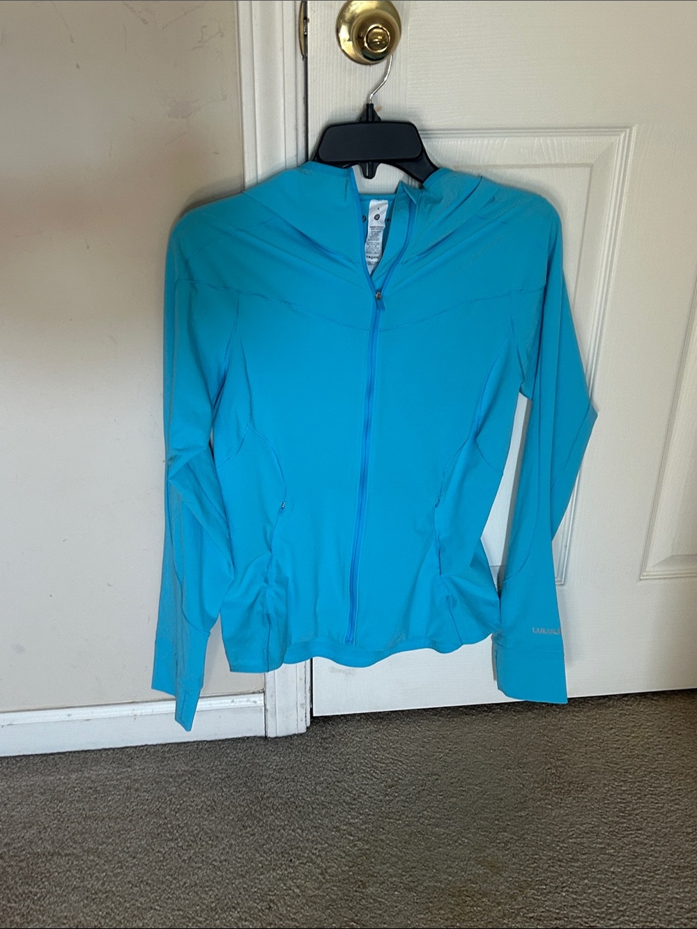 lululemon athletica Bright Turquoise Full-Zip Hoodie